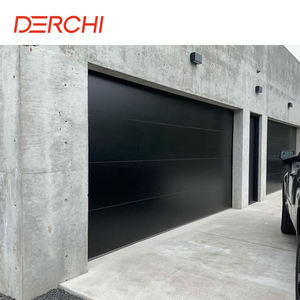 Derchi แผงกระจกอลูมิเนียมกรอบฉนวนกระจกใส USA ประตูโรงรถสำหรับบ้าน - Product Image 4