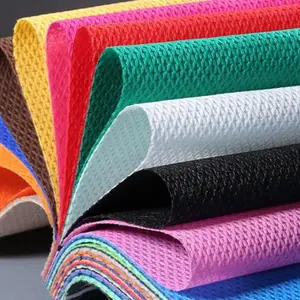 Fabrication à la commande de type fabricant chinois de tissu non tissé avec n'importe quelle couleur TNT/PP Spunbond rouleau de tissu non tissé/non tissé