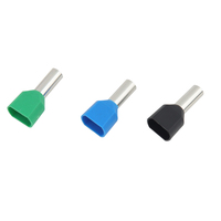 Apton TE Double Wire Ferrule # Connecteur à sertir double isolé en cuivre étamé 24-1 AWG pour cordon, borne de câble, cosse de câble CE
