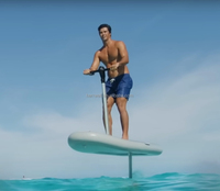 Planche à hydrofoil en PVC légère et facile à transporter, planche de surf professionnelle Efoil gonflable avec batterie et poignée