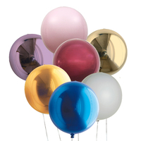 Japan 7inch-32inch Different Colors Spherical Helium Foil Sphere Balloon