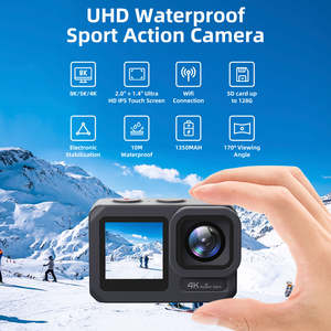 Cámaras Deportivas 8K/5K/4K en Oferta, Resistentes al Agua, con Wifi y Antivibración, para Surfistas, Buceadores, Ciclistas y Escaladores - Product Image 2