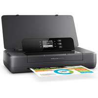 Printer Portabel OfficeJet 200 Mobile A4 Wifi untuk Penggunaan di Rumah, Printer Warna