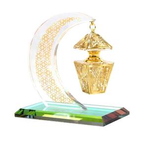 Cadeaux islamiques musulmans arabes populaires pour le Ramadan, souvenirs, flacons de parfum, lampes en cristal - Product Image 3