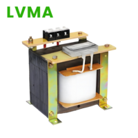 Transformateur haute fréquence haute tension LVMA 220V/380V 24V/40V/110V 2500VA-100kVA Monophasé 50/60Hz Bobine toroïdale Type sec
