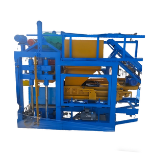 Máquina Automática de Baja Inversión QT4-25 para Fabricar <span class=keywords><strong>Bloques</strong></span> de Hormigón y Cemento, Máquina para Hacer Ladrillos de Pavimento, Soporte Técnico <span class=keywords><strong>en</strong></span> Línea con Video - Product Image 1