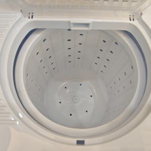 <span class=keywords><strong>Machine</strong></span> <span class=keywords><strong>à</strong></span> <span class=keywords><strong>laver</strong></span> électrique compacte semi-automatique <span class=keywords><strong>à</strong></span> double baignoire de <span class=keywords><strong>7kg</strong></span> avec fonctions de séchage par rotation <span class=keywords><strong>à</strong></span> double tambour Utilisation de l'hôtel domestique Prise américaine - Product Image 6