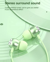Earbud Tipe C Digital, Earphone ponsel olahraga dengan kabel suara Stereo HiFi USB C, Headset Gaming Mic untuk mendengarkan musik