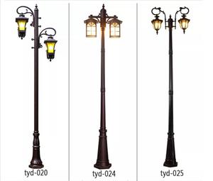 6 7 8 9 Meter Solar Street <b>Lamp</b> Pole with One Two Arm Solar Lights Outdoor Street Lighting Pole - Product Image 6