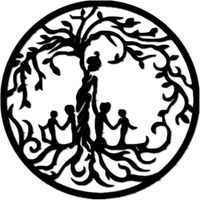 Décoration murale moderne en fer forgé Arbre de Vie Mère avec enfants, Décoration intérieure, Panneau familial