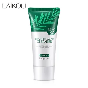 LAIKOU Tea Tree relieve acne skin cleanser balance oil secretion face wash 50g acne control cleanser