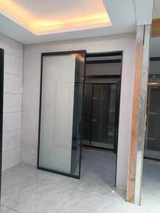 Model baru pintu hantu pintu geser tersembunyi sistem bingkai pintu kaca untuk rumah kantor - Product Image 2