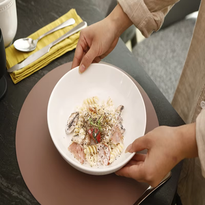 En septiembre ofrecemos precios con descuento en tazones para ensalada aptos para microondas, tazones decorativos grandes de cerámica y vajilla. - Product Image 4