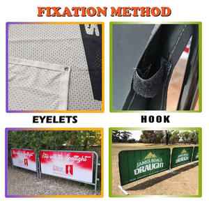 Diseño Personalizado de Tela de Tráfico Barricada Malla Banner Barrera Exterior Valla para Eventos Publicidad Control de Multitudes para Ferias Comerciales - Product Image 6