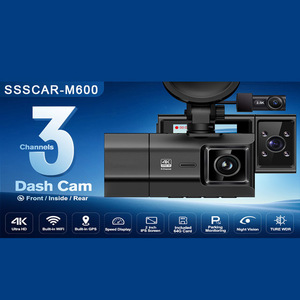 Cámara para Auto Korfra Nueva y Popular 4K 2&3 Lentes con Visión Nocturna HD, DVR para Auto con Wifi, GPS, Cámara Sony para Auto, Caja Negra - Product Image 5