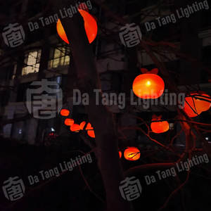 Luces Decorativas LED de Navidad con Diseño de Caqui, Únicas, IP65, para Eventos al Aire Libre y Decoración de Jardines - Product Image 2