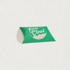 Custom Recycled <b>Brown</b> Kraft Paper Gift Packaging Pillow Shape <b>Box</b> - Product Image 6