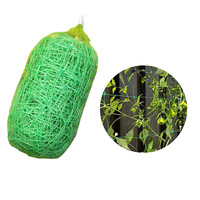 Filet de treillis extrudé haute ténacité pour plantes grimpantes, support robuste pour concombres, melons, tomates, jardinage vertical et agriculture