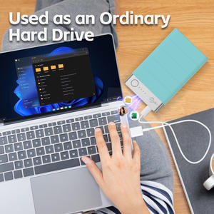 PC, Mac, 데스크탑, 노트북 2TB 용 휴대용 외장 하드 드라이브 스토리지 확장 모바일 HDD USB 3.0 - Product Image 2