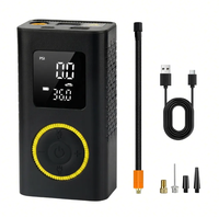 Portable Pocket Metal Tire Inflator with Tire Pressure Monitor 150PSI Digital Air Compressor OEM Manufacturer