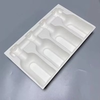 Op maat gemaakte, biologisch afbreekbare wijnflesverpakkingen van papierpulp, wijnplateauverpakkingen