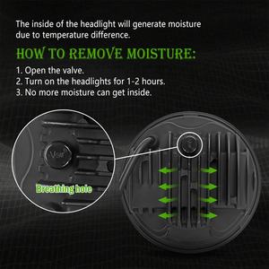 Faros delanteros Led para Jeep Wrangler Jl Xj Jk, luz Rgb de 7 pulgadas y 7 redondos, de la mejor calidad - Product Image 4