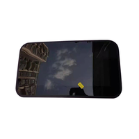 Araba Volkswagen için komple Sunroof cam oto güneşlik montaj cam (VW) Bora GOLF PASSAT Sagitar araba aksesuarları 18G 877 071