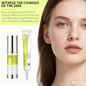 Günlük kullanım için Premium <span class=keywords><strong>Retinol</strong></span> göz kremi özü sınır ötesi yüz losyonu bayanlar parlatıcı tedavi Niacinamide ev bakımı için - Product Image 5