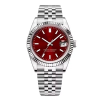 Luxus-Uhr 39mm Neues Zifferblatt Nh35 Uhrwerk Automatisch Kundenspezifisches Logo Herren Mechanische Saphirglas-Uhr 10 ATM