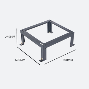 Có thể điều chỉnh chiều cao Tủ máy chủ cơ sở đứng Heavy Duty chuyển đổi GIá hỗ trợ thép bền Thiết bị mạng Khung gia cố - Product Image 3