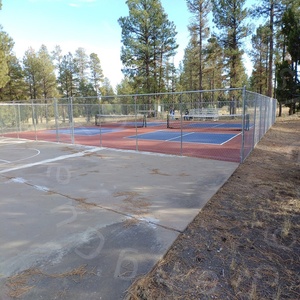 Grillage <span class=keywords><strong>en</strong></span> fil métallique galvanisé et enduit <span class=keywords><strong>de</strong></span> PVC, écologique et durable, pour clôtures <span class=keywords><strong>de</strong></span> terrains <span class=keywords><strong>de</strong></span> football, <span class=keywords><strong>de</strong></span> basketball et <span class=keywords><strong>de</strong></span> tennis - Product Image 2