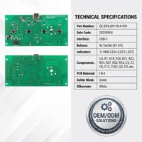 Placa de Control PCBA para Selladora al Vacío Doméstica, Máquina de Conservación de Alimentos con Alarma HL40003