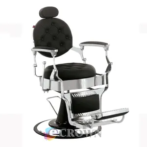 Highly Transeatrent chair stool Aluminium leather salon For stool shop For armchair leather chair