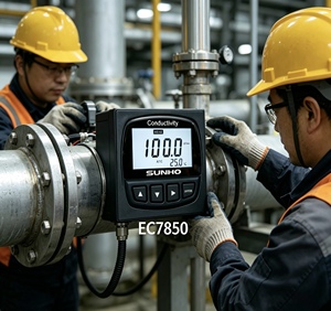 Contrôleur de mesure de la conductivité EC7850, prend en charge l'électrode <span class=keywords><strong>K</strong></span>=0.1/1.0, analyseur d'<span class=keywords><strong>EC</strong></span> pour l'eau industrielle - Product Image 1