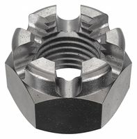 Écrous fendus, écrous de sécurité à tête hexagonale, écrous anti-rotation M8 M10 personnalisables DIN 935 ANSI/ASME B18.2.2