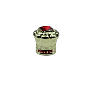 Bouchon de bouteille de parfum rond de luxe en aluminium-plastique magnétique de 15mm avec style <span class=keywords><strong>push</strong></span>-<span class=keywords><strong>pull</strong></span> et pulvérisateur à pompe pour bouteilles en verre - Product Image 1