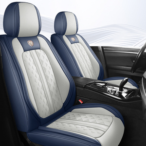 Coussin de siège de voiture en cuir de style professionnel de luxe, taille universelle avant et arrière, accessoire pour l'intérieur de la voiture - Product Image 1