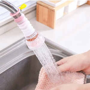 Wholesale Kitchen <b>Tap</b> Extender 360 Adjustable Flexible <b>Water</b> <b>Filter</b> Outlet Head Splash-Proof Saving Sprayer Diffuser - Product Image 2