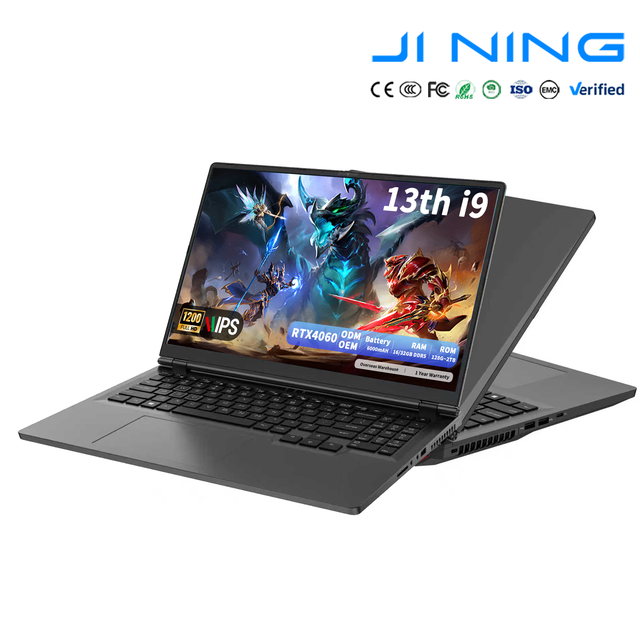 New OEM 16" RTX 4060 6GB Intel Core I9 13900H 14-Core 16GB/32GB DDR5 1TB SSD IPS Gaming Laptop Windows 11 Pro Metal Body