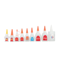 JSM Excellent 30g 50g Adhésif Cyanoacrylate Non Polluant Super Colle Pâte Liquide pour le Travail du Bois Caoutchouc Silicone