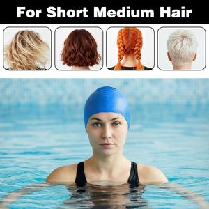 Gorro de Natación de Silicona Elástica Personalizado, Impermeable y Unisex, Diseño Duradero para Deportes Acuáticos y Natación - Product Image 3