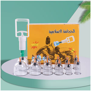 <span class=keywords><strong>Set</strong></span> bekam vakum hijab 12 cangkir, peralatan bekam rumah tangga tradisional 12 cangkir - Product Image 3