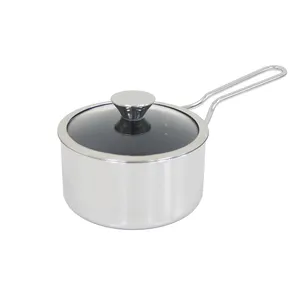 Easy cleaned cookware stainless steel commercial insulated pot