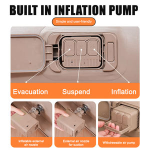 <strong>Self</strong> <strong>Inflating</strong> Mattress Portable Air Mattress Inflatable Camping Bed Inflatable Mattress With Pump <strong>Airbed</strong> Built-In Pump <strong>Airbed</strong> - Product Image 3