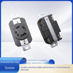 NEMA-Toma de corriente industrial antiliberación de cuatro orificios 20A/30A 125 ~ 250V/120 ~ 208V/250V/277 ~ 480V - Product Image 2