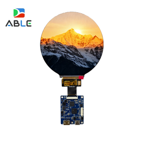 หน้าจอแสดงผลทรงกลม 4 นิ้ว 720*720 IPS LCD สำหรับหุ่นยนต์  หน้าจอ TFT 4 นิ้ว พร้อมบอร์ดขับเคลื่อน HD-MI - Product Image 1