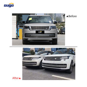 Kit Carrozzeria GUGO per Range Rover Vogue 2023, Aggiornamento al Modello <span class=keywords><strong>SV</strong></span>, Paraurti Anteriore e Posteriore, Griglia, Parafango Stile <span class=keywords><strong>SV</strong></span>, Compatibile OEM - Product Image 3