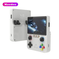 Nouvelle console de jeu portable X6 Plus avec joystick, écran couleur HD de 4 pouces, processeur RK3128, batterie de 3000 mAh
