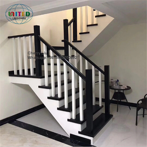 דקורטיבי מדרגות עץ מעקה/מעקה/צירים עץ מדרגות עמוד - Product Image 6