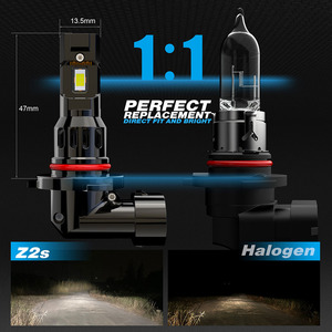 Silverado หลอดไฟ LED สำหรับขับรถ2500รถยนต์ <span class=keywords><strong>H1</strong></span> H11 9005 9006 9012 HIR2 H4ไฟหน้า LED แบบ H7 12V 6000K 4300K - Product Image 3